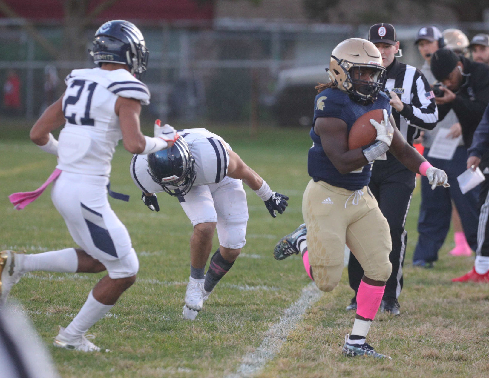 St. Augustine Prep vs Holy Spirit football game